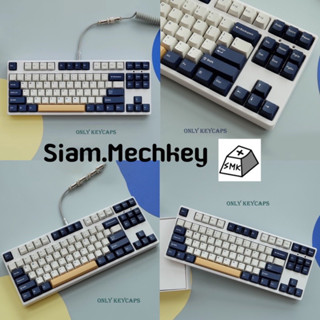 พร้อมส่งที่ไทย Rudy Keycaps PBT ขึ้นรูปคีย์แคปแบบ Double Shot 126 keys CHERRY Profile วัสดุ PBT