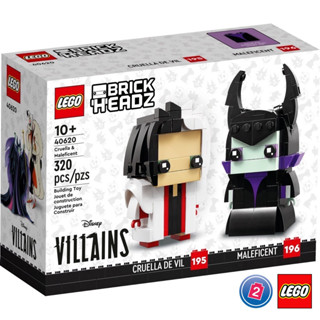 เลโก้ LEGO BrickHeadz 40620 Cruella &amp; Maleficent