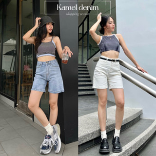 Kamel denim กางเกงยีนส์ขา 3 ส่วนพร้อมส่ง