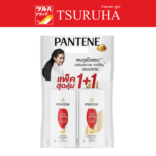 Pantene Shampoo + Condi 380 ml. Long Strong / แพนทีน แพ็คคู่ แชมพู+คอนดิ(380มล+380มล) ลองสตรอง