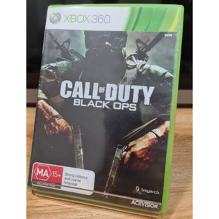 แผ่น XBOX360 เกม Call of Duty Black ops  Zone:Pal แผ่นแท้