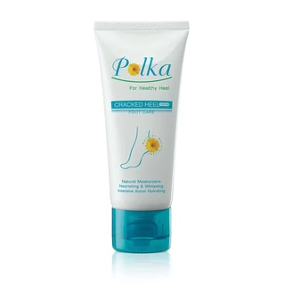 Polka Cracked Heel Cream พอลก้า แคร๊ก ฮีล ครีม 60 กรัม (2 หลอด) ครีมทาส้นเท้าแตก GG 8303