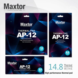 [maxtor Official] Maxtor Thermal Pad AP-12 14.8W/m-k CPU Thermal Pad for laptop ps4 ssd