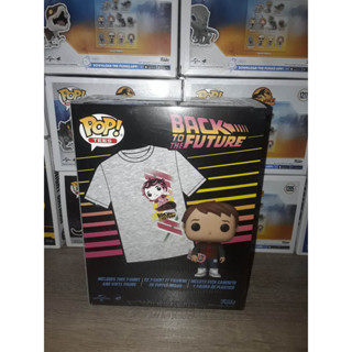 Funko Pop! : Back To The Future II - Marty McFly with Hoverboard  &amp; T-Shirt Box Set