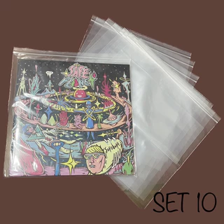 [ร้านค้าจัดส่งไว] ซองซิปลอคใส่ แผ่นเสียง Vinyl 12 นิ้ว