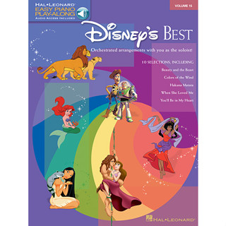 DISNEYS BEST Easy Piano Play-Along Volume 15