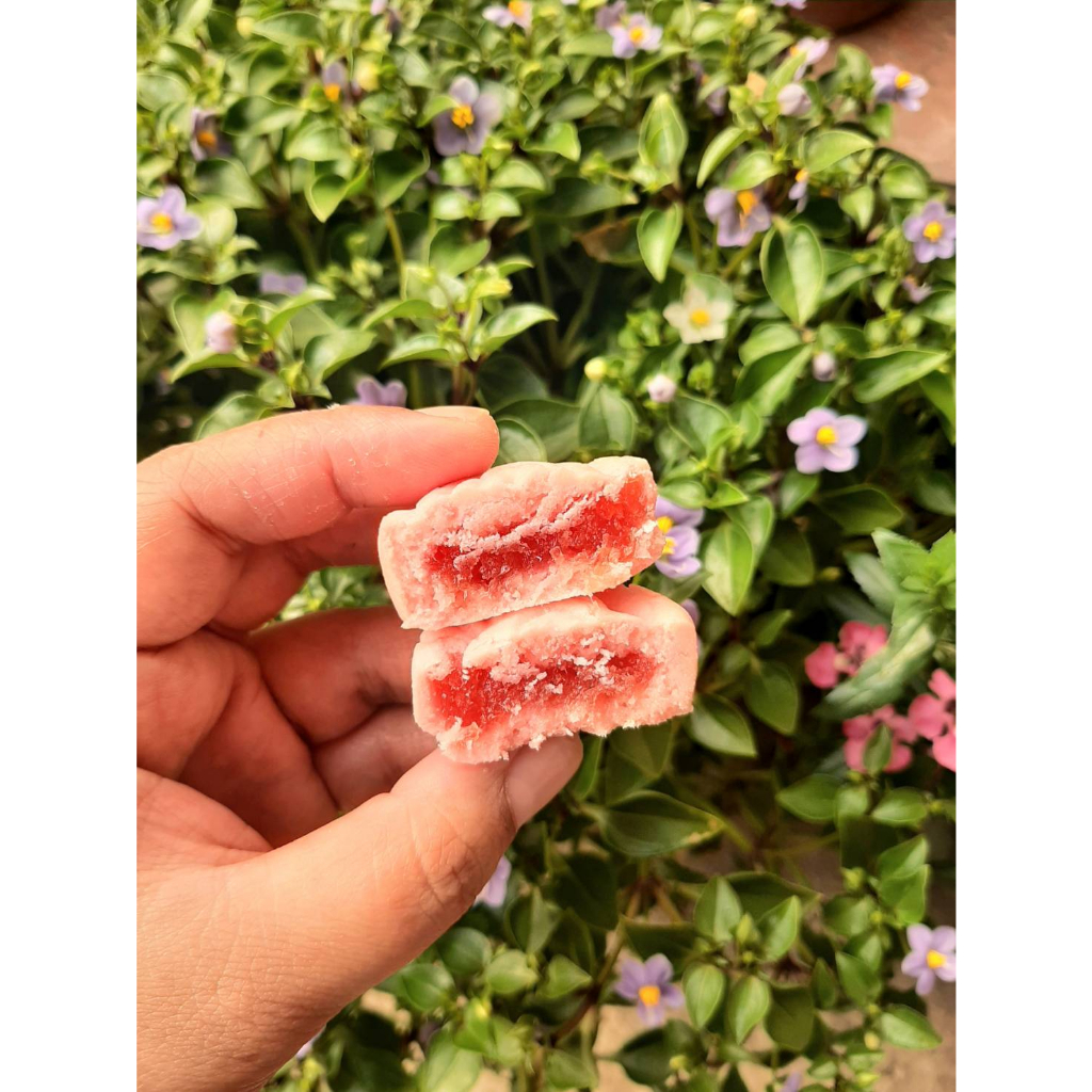🍓Strawberry cookie🍓คุกกี้สอดไส้สตอเบอรี่กวน🍓🍓