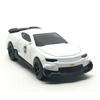 Majorette Chevrolet Camaro SS - 22 Collection Matte White ล้อ 6SB Scale 1/64 (8cm) ไม่มี package