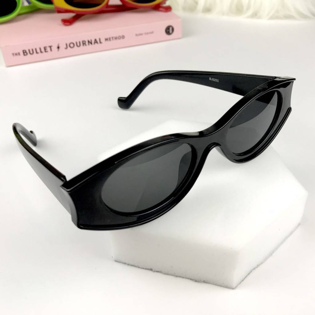 🇹🇭พร้อมส่งจากไทย🇹🇭✨NEWแว่นกันแดดแฟชั่น แนวเกาหลี ขอบ2สี สุดพีค ป้องกันUV400 UVA UVB รุ่นKR3 - รูปที่ 6