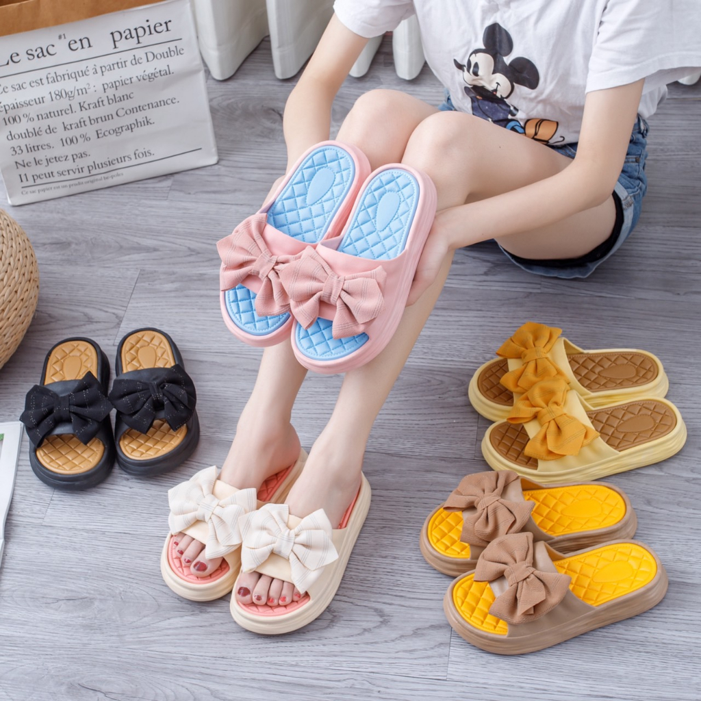 ส่งจากไทย 🚚มาใหม่พร้อมส่ง🚚 รองเท้าแตะแบบสวม  คุณภาพดี พื้นหนา นุ่มใส่สบายเท้า T-2868