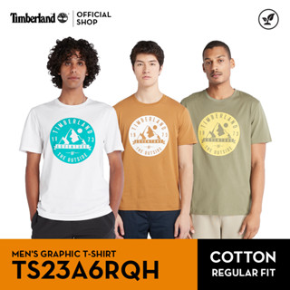 Timberland Mens graphic T-shirt เสื้อยืด (TS23A6RQH)