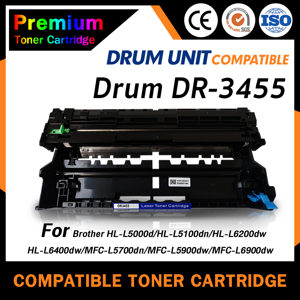 HOME ตลับดรัม Drum DR-3455/TN3448/TN3478/DR3455 สำหรับ Brother Printer HL-L5000D/HL-L5100DN/HL-L6200
