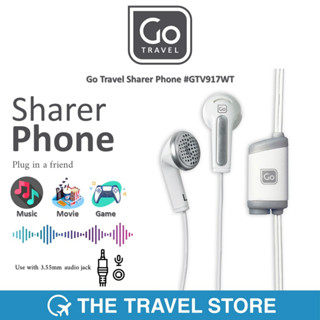 Go Travel Sharer Phone หูฟัง แชร์รูเสียบหูฟังให้เพื่อน สายยาว 1 เมตร