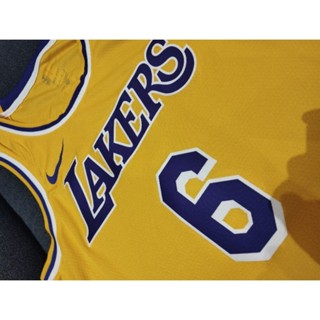 Nike NBA Swingman Jersey Icon Edition Lebron James LA Lakers ของแท้ มือ1 ป้ายห้อย