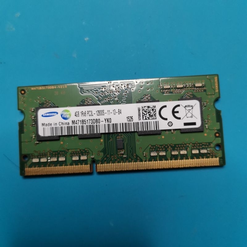 Samsung Laptop Memory 4GB 1Rx8PC3L-12800S-11-13-B4มือสอง