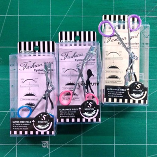 ที่ดัดขนตา ขาสี (กล่องใส) ที่หนีบขนตา Eyelash Curler อุปกรณ์แต่งหน้า (DBBB-0052)