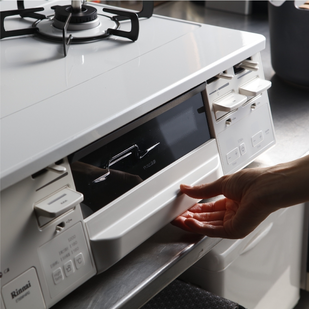 Rinnai เตาแก๊สตั้งโต๊ะ 2 หัว/เตาย่าง Howaro C (RTC-6912SG-EWS) เตาแก๊สพร้อมฟังก์ชั่นอบ/ย่าง - รูปที่ 2