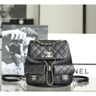 [ทักแชทก่อนสั่งซื้อ] กระเป๋าเป้  Chanel งาน VIP New Arrival อุปกรณ์ครบ