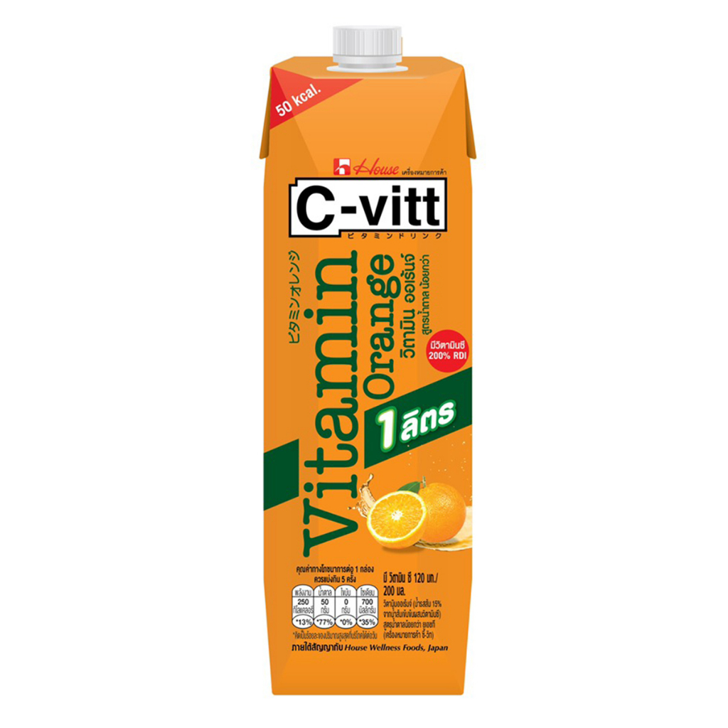 วิตามินซี รสส้ม C-Vitt 1 L.