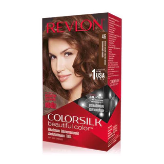 Revlon Colorsilk Beautiful Color with Keratin ครีมย้อมผม เรฟลอน คัลเลอร์ซิลค์ 8 สี