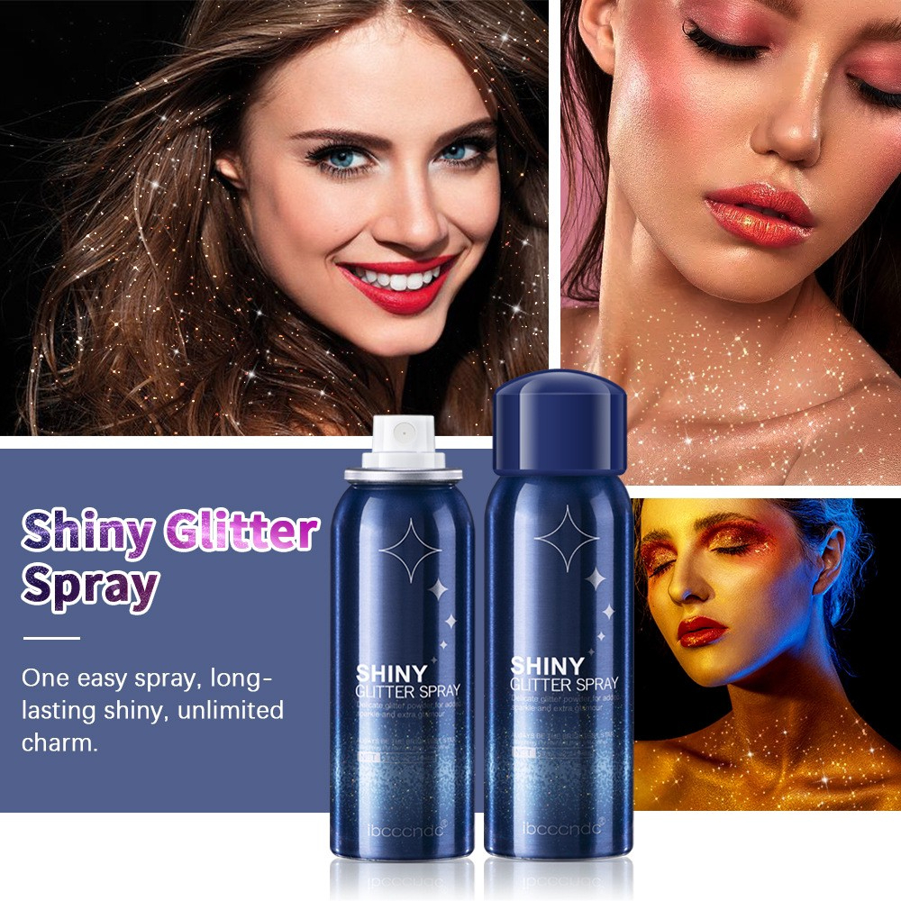 สเปรย์กลิตเตอร์ glitter spray ฉีดผม ฉีดตัว ฉีดเสื้อผ้า สเปรย์กลิตเตอร์วิ้งค์วับ ฉีดตัว ฉีดผม ฉีดเสื้อผ้า กากเพชร