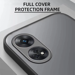 [ส่งจากไทย] Case OPPO Reno 8T 5G เคสโทรศัพท์ ออฟโป้ เคสกันกระแทก ปุ่มสีผิวด้าน กันรอยกล้อง ขอบนิ่มหลังแข็ง เคส Oppo Reno