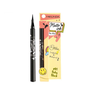 MEILINDA Matte Ink Pen Liner เมลินดา แมทท์ อิงค์ เพน ไลเนอร์ อายไลเนอร์ #01