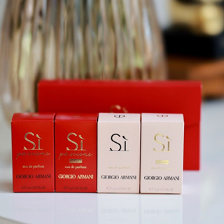 Set น้ำหอมจิ๋วมินิ Giorgio Armani Perfume Miniature SI Collection Travel Collection 7ml x 4pcs ทั้งเซ็ต เซ็ตมินิมาใหม่