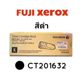 🔥Hot Price🔥Fuji Xerox CT201632 สีดำ หมึกพิมพ์เลเซอร์ ใช้กับเครื่องปริ้นเตอร์ ฟูจิซีร็อกซ์ DocuPrint CP305d/CM305df