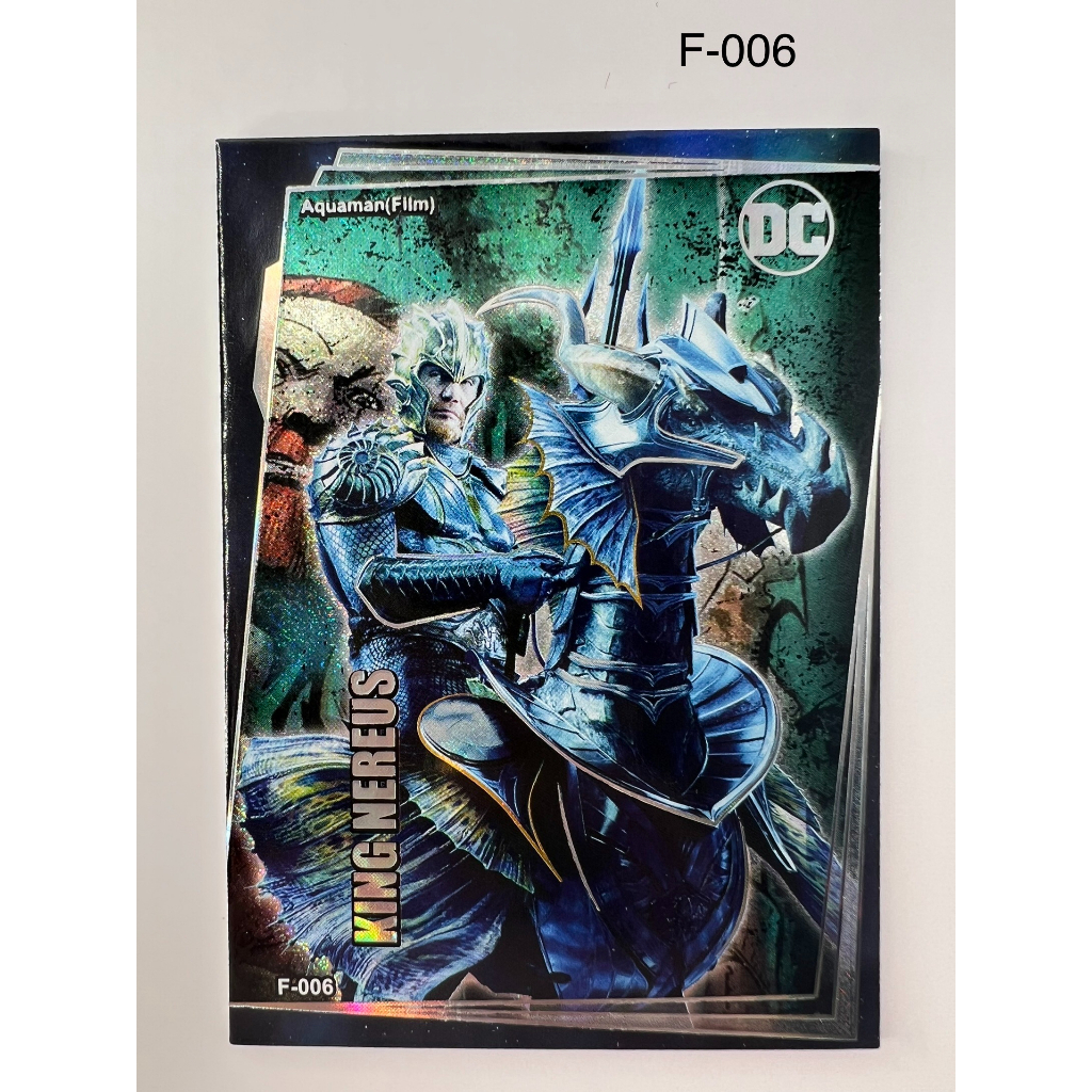 DC การ์ดComics ซุปเปอร์ฮีโร่ สะสม (F)