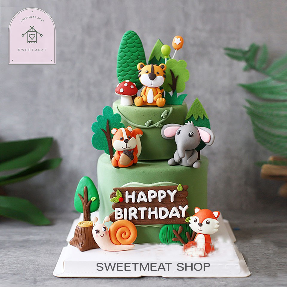 ตุ๊กตาสวนสัตว์ Zoo Zoo สวนสัตว์ สัตว์ป่า สิงโต ช้าง จิ้งจอก กระรอก