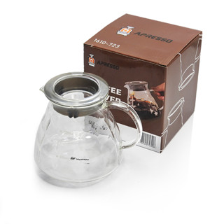 (abba store) โถดริป โถแก้วรองน้ำกาแฟ 600 ml ใช้สำหรับรองน้ำกาแฟ และเทแบ่งกาแฟสำหรับเสริฟ