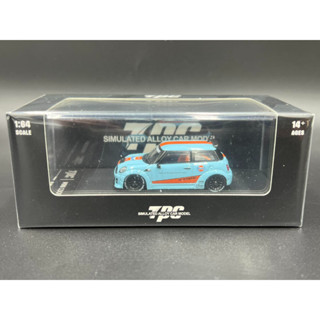 TPC 1/64 limited to 500pcs. LBWK MINI COUPE, Gulf. Diecast