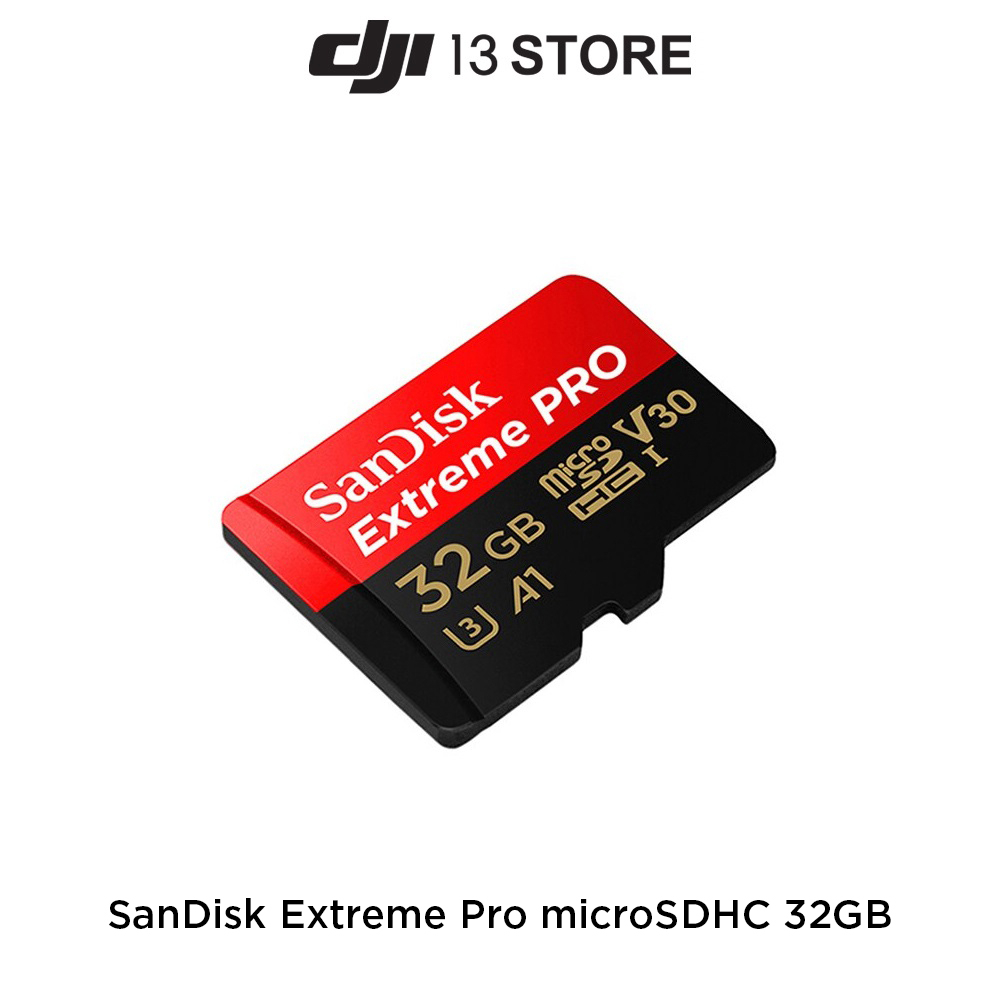 SanDisk Extreme Pro microSDHC 32GB V30 U3 C10 Read 100MB/s Write 90MB/s เมมโมรี่การ์ด 32GB รองรับ 4K