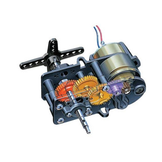 Tamiya 72007 : 4-Speed High Power Gearbox H.E. (ชุดเกียร์งานประดิษฐ์)