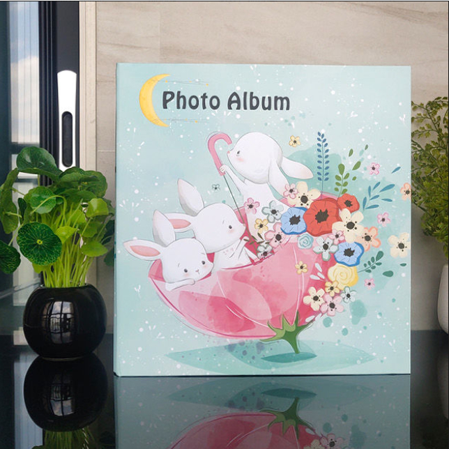 อัลบั้มรูป แบบสอด ขนาด 4x6" (4R) 5 ช่อง ใส่รูป จุได้ 500 รูป อัลบั้มรูป โปสการ์ด