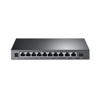 TP-Link 8-Port 10/100Mbps + 3-Port Gigabit Desktop Switch with 8-Port PoE+ รุ่น TL-SL1311MP+สวิตซ์ PoE