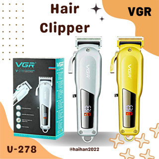 ปัตตาเลี่ยนตัดผมแบบไร้สาย VGR V-278 สีทอง สีเงิน มีสินค้าพร้อมส่ง