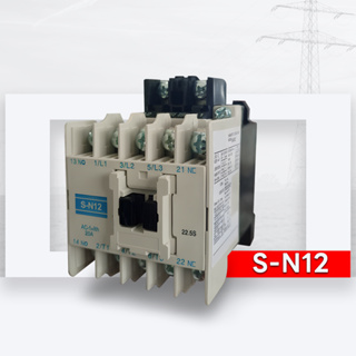 แมกเนติก  S-N12 Magnetic Contactor 220V 380V  Electrical Shop.