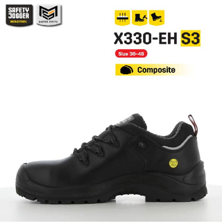 [รับประกัน เดือน] Safety Jogger รุ่น X330-EH SB รองเท้าเซฟตี้หุ้มส้น หัวคอมโพสิท กันทะลุ กันไฟฟ้าแรงสูง กันความร้อนสูง