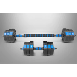 ดัมเบล & บาร์เบล 2-IN-1 ขนาด 20KG รุ่น ABS - เครื่องออกกำลังกาย แบรนด์ IRONTEC