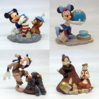 Disney : Disneys Magic Rally Campaign - Original Figure Phosphorus (Not for sale) - Full set of 4 - งานแท้ มือสอง