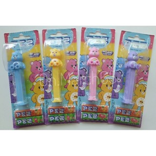 (พร้อมส่ง) PEZ Care bears ลูกอมรสผลไม้พร้อมแท่งการ์ตูนลาย Care Bears