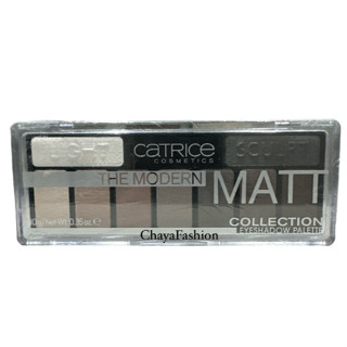 *SALE* Catrice คาทริซเดอะโมเดิร์นแมตต์คอลเล็คชั่นอายแชโดว์พาเลตต์010 *รายละเอียดด้านใน*