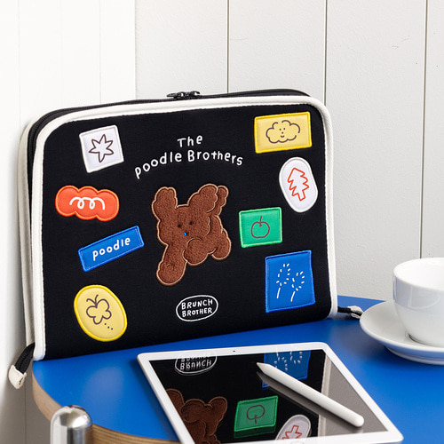 Brunch Brother Poodle Open iPad Pouch 11" กระเป๋าใส่ไอแพด 11 นิ้ว Romane