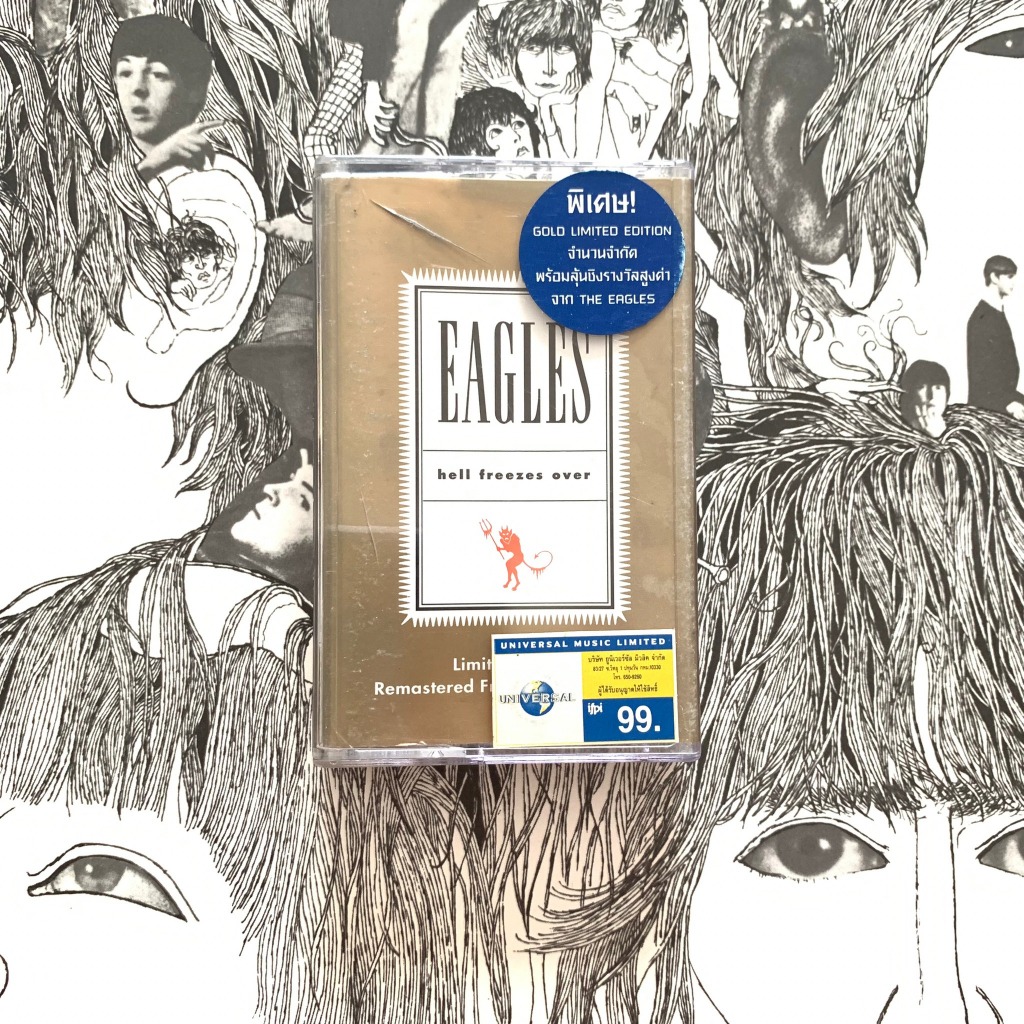 Tape Cassette เทปเพลง Eagles – Hell Freezes Over (1994) Country Rock, Soft Rock