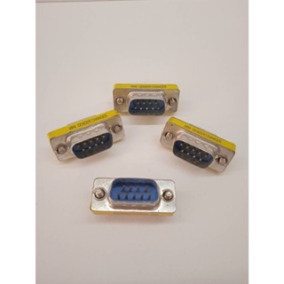 DB9/RS232/9pin/หัวแปลงRS239 /ข้อต่อ 9 พิน หัวผู้ๆทั้งสองฝั่ง/ตัวต่อสายสัญญานRS232 แข็งแรงทนทาน ได้มาตราฐาน