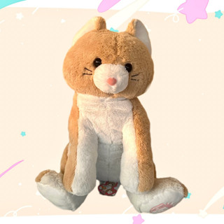 ตุ๊กตาแมว แมวแท็บบี้ (Tabby cat) Orange Tabby Cat แมวส้ม Cat Plush Stuffed Animal Toy cat ตุ๊กตาแมว ตุ๊กตาสัตว์ ทาสแมว