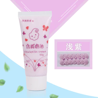 วิปครีมปลอม กาววิปครีมDiy (แถมฟรีหัวบีบ) เป็นอุปกรณ์ตกแต่ง งาน DIY ขนาด 50ml. ส่งจากไทย