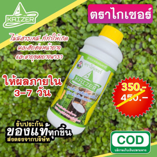 ไกเซอร์ (ปรับราคาถูกลง‼️)สารเพิ่มประสิทธิภาพพืช สูตรสำหรับยางพารา ของแท้ 💯 %